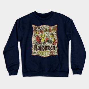 Oingo Boingo Halloween Party 1989 Crewneck Sweatshirt